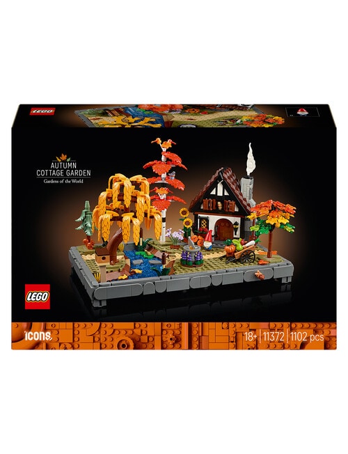 Lego Icons Autumn Cottage Garden, 11372 product photo View 03 L