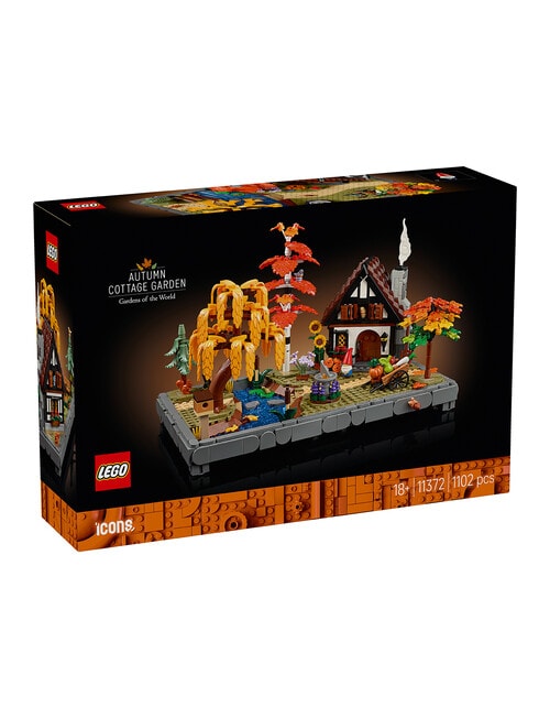 Lego Icons Autumn Cottage Garden, 11372 product photo View 13 L