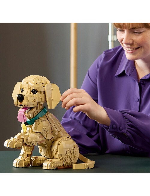 Lego Icons Golden Retriever Puppy, 11384 product photo View 06 L