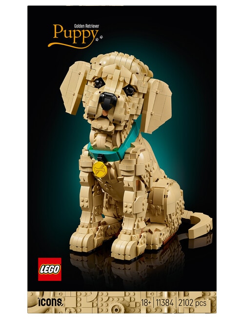Lego Icons Golden Retriever Puppy, 11384 product photo View 08 L