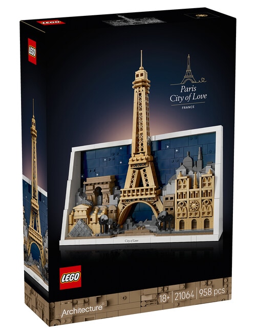 LEGO Architecture Paris City of Love, 21064 product photo View 08 L
