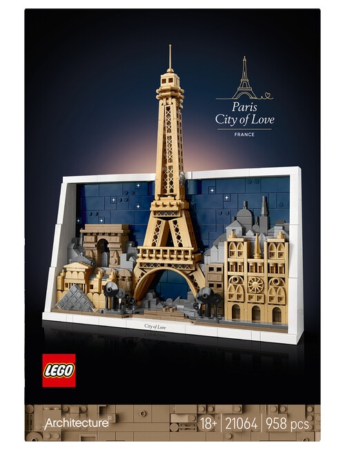 LEGO Architecture Paris City of Love, 21064 product photo View 09 L