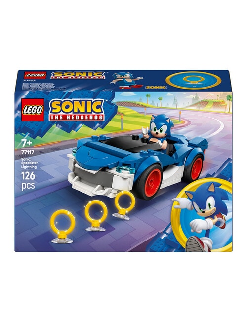 LEGO Sonic Sonic: Speedster Lightning, 77117 product photo View 03 L