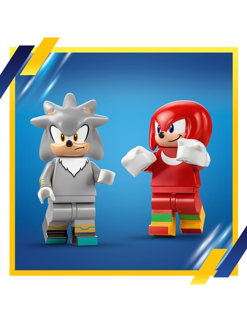 LEGO Sonic Silver's Car vs. Knuckles' Monster Truck, 77118 product photo View 04 L