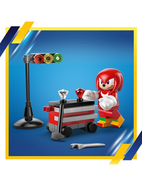 LEGO Sonic Silver's Car vs. Knuckles' Monster Truck, 77118 product photo View 06 L
