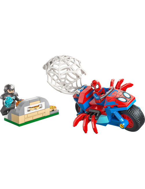 LEGO Spider-Man Spidey on his Motorcycle vs. Rhino, 11206 product photo View 02 L
