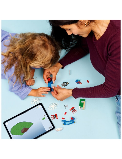 LEGO Spider-Man Spidey on his Motorcycle vs. Rhino, 11206 product photo View 11 L