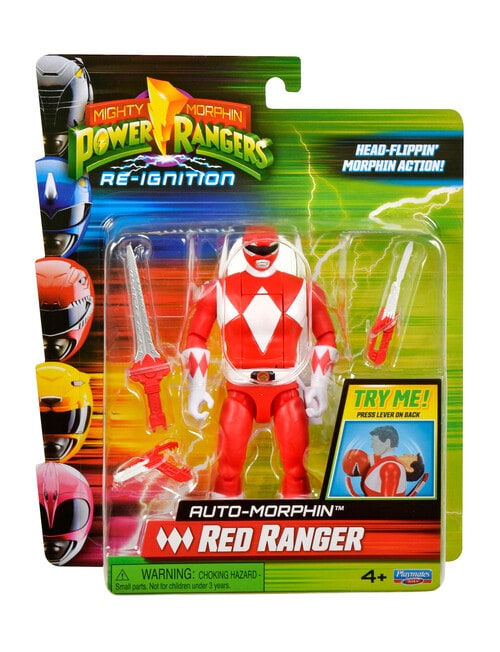 Power Rangers Auto Morphin Figures, Assorted product photo View 06 L