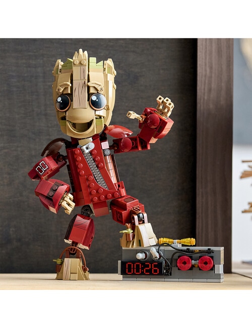 LEGO Superheroes Ravager Jumpsuit, Groot, 76341 product photo View 07 L
