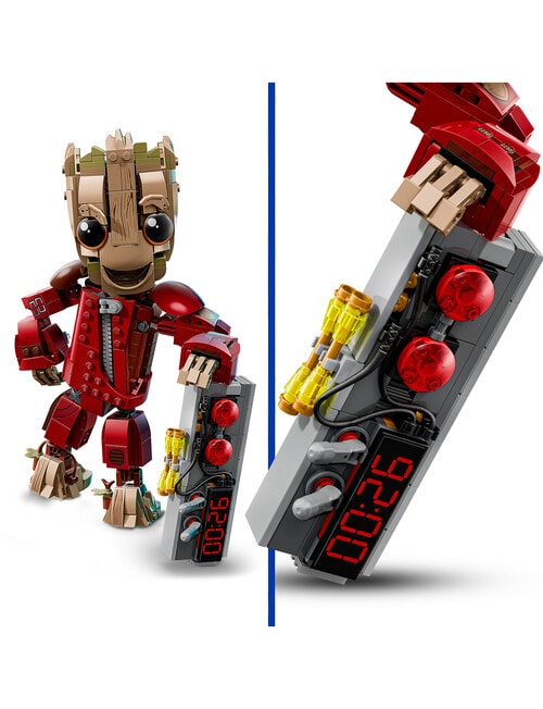 LEGO Superheroes Ravager Jumpsuit, Groot, 76341 product photo View 08 L