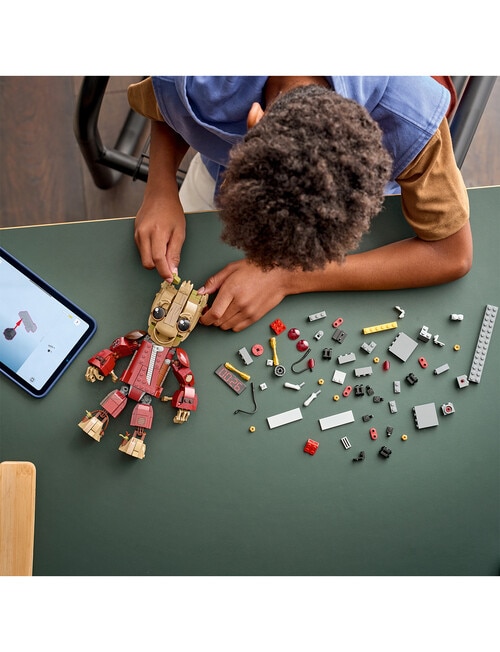 LEGO Superheroes Ravager Jumpsuit, Groot, 76341 product photo View 09 L