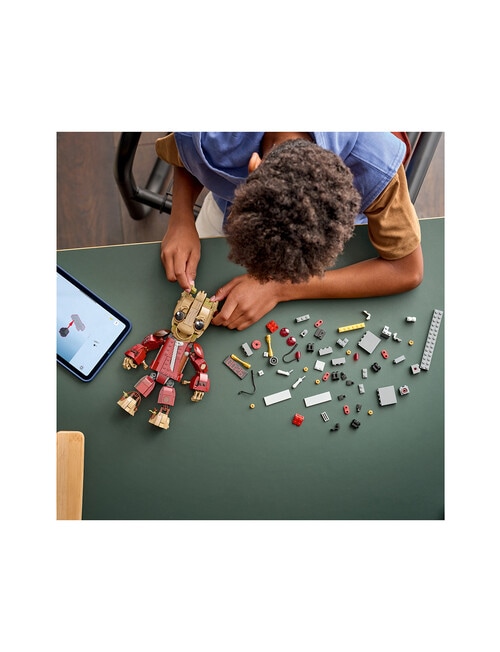 LEGO Superheroes Ravager Jumpsuit, Groot, 76341 product photo View 09 L