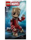 LEGO Superheroes Ravager Jumpsuit, Groot, 76341 product photo View 12 S
