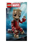 LEGO Superheroes Ravager Jumpsuit, Groot, 76341 product photo View 12 S