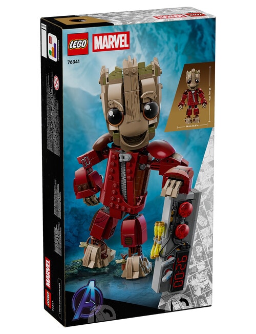 LEGO Superheroes Ravager Jumpsuit, Groot, 76341 product photo View 13 L