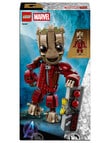 LEGO Superheroes Ravager Jumpsuit, Groot, 76341 product photo View 14 S