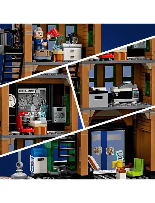 LEGO Superheroes Spider-Man vs. Mysterio: The Daily Bugle, 76342 product photo View 04 L