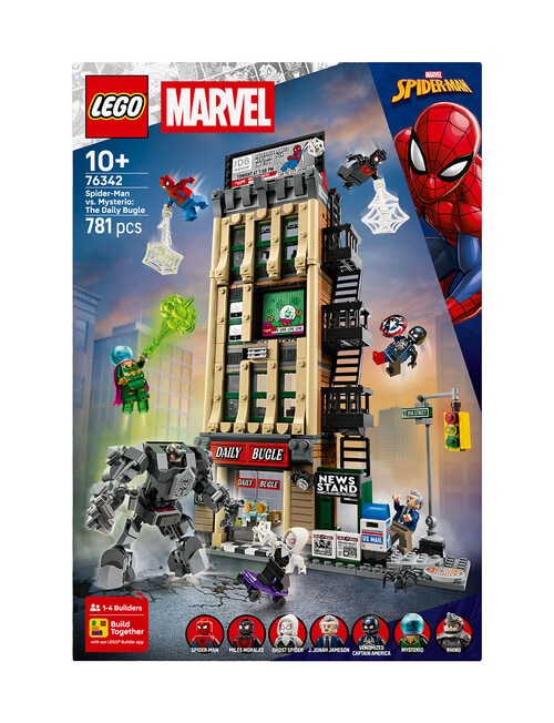 LEGO Superheroes Spider-Man vs. Mysterio: The Daily Bugle, 76342 product photo View 13 L