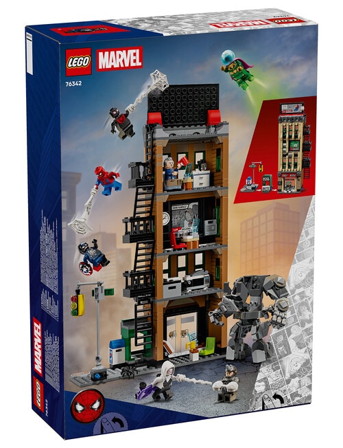 LEGO Superheroes Spider-Man vs. Mysterio: The Daily Bugle, 76342 product photo View 14 L