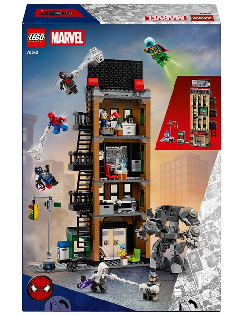LEGO Superheroes Spider-Man vs. Mysterio: The Daily Bugle, 76342 product photo View 15 L