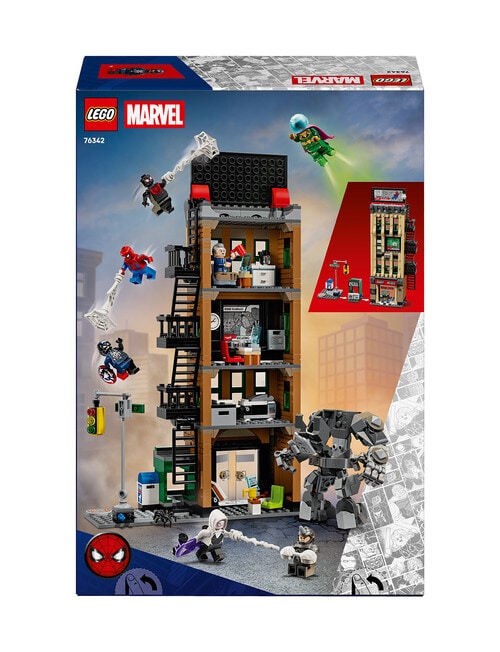 LEGO Superheroes Spider-Man vs. Mysterio: The Daily Bugle, 76342 product photo View 15 L