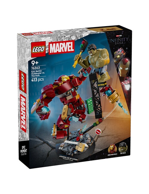 LEGO Superheroes Epic Battle: Hulkbuster vs. The Hulk, 76343 product photo View 11 L