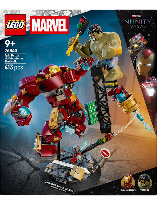 LEGO Superheroes Epic Battle: Hulkbuster vs. The Hulk, 76343 product photo View 12 L