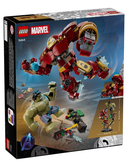 LEGO Superheroes Epic Battle: Hulkbuster vs. The Hulk, 76343 product photo View 13 L