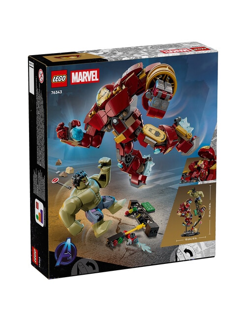 LEGO Superheroes Epic Battle: Hulkbuster vs. The Hulk, 76343 product photo View 13 L