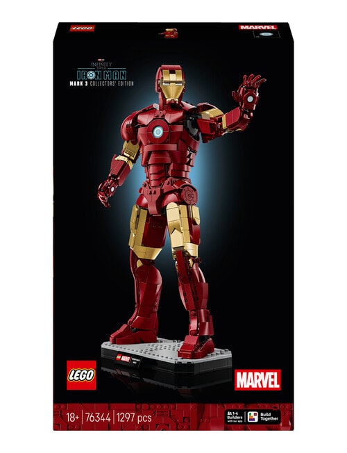 LEGO Superheroes Iron Man Mark 3 Collectors' Edition, 76344 product photo View 03 L