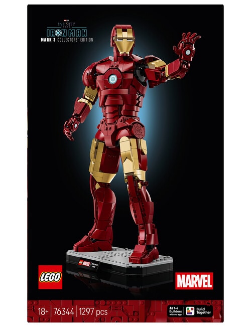 LEGO Superheroes Iron Man Mark 3 Collectors' Edition, 76344 product photo View 14 L