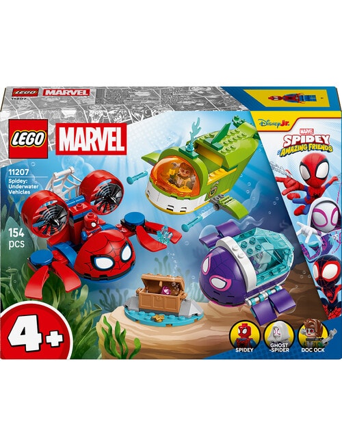 LEGO Spider-Man Spidey: Underwater Vehicles, 11207 product photo View 03 L