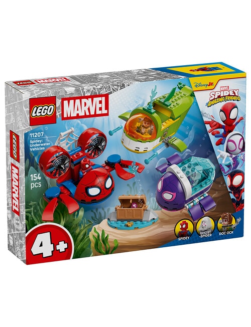 LEGO Spider-Man Spidey: Underwater Vehicles, 11207 product photo View 12 L