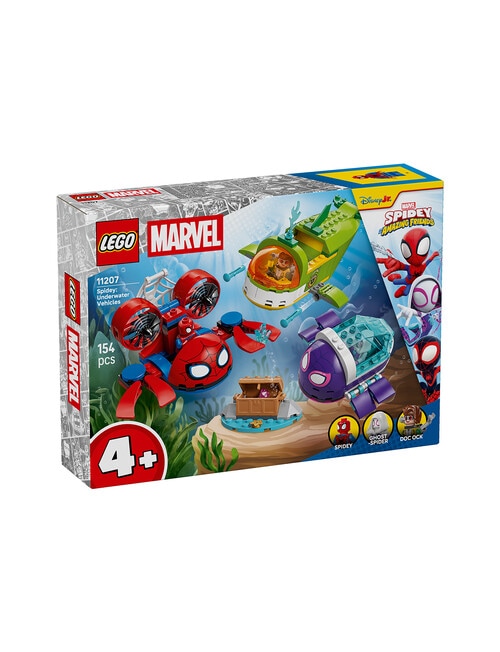 LEGO Superheroes Spidey: Underwater Vehicles, 11207 product photo View 12 L