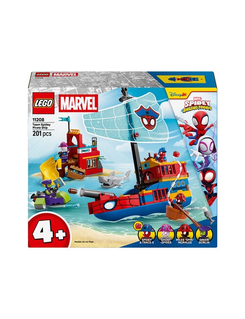 LEGO Superheroes Team Spidey Pirate Ship, 11208 product photo View 03 L
