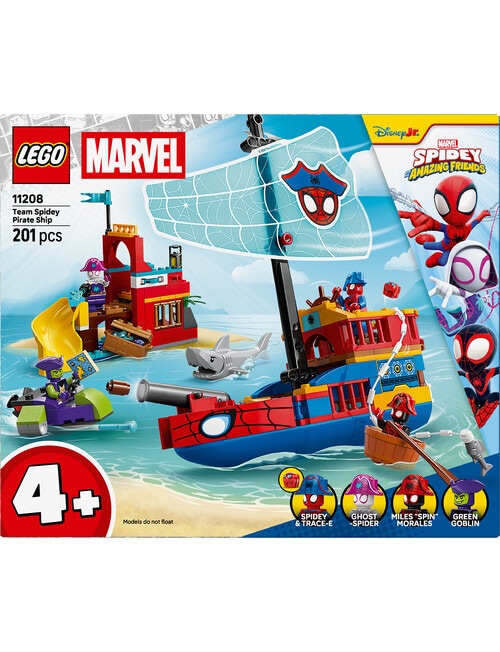 LEGO Spider-Man Team Spidey Pirate Ship, 11208 product photo View 14 L