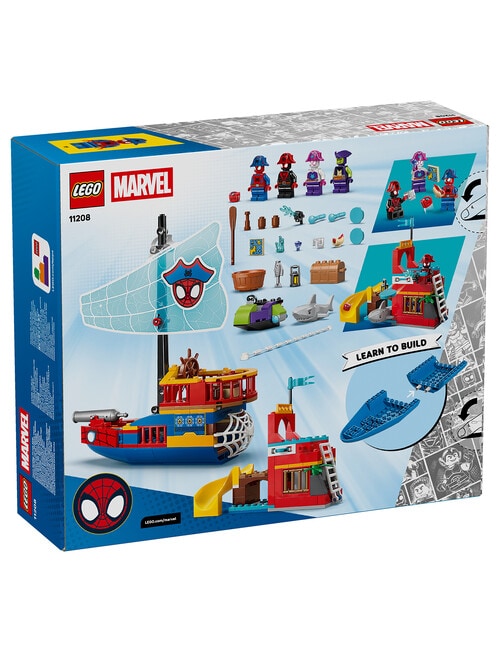 LEGO Spider-Man Team Spidey Pirate Ship, 11208 product photo View 15 L
