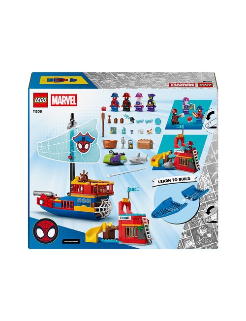 LEGO Superheroes Team Spidey Pirate Ship, 11208 product photo View 16 L