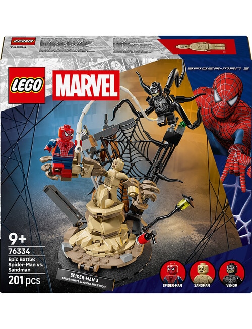 LEGO Superheroes Epic Battle: Spider-Man vs. Sandman, 76334 product photo View 03 L