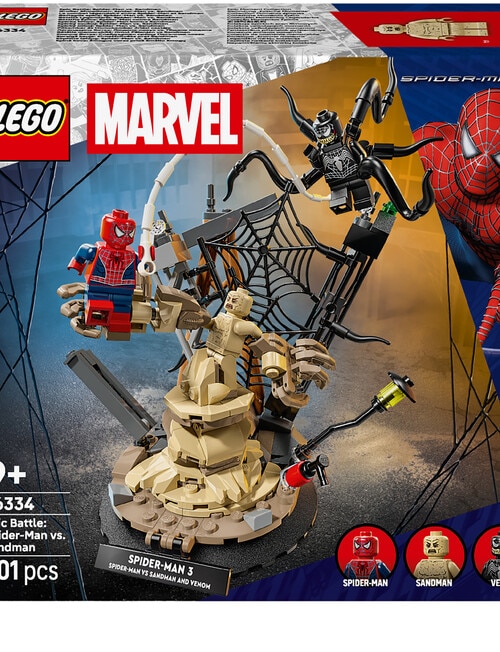 LEGO Superheroes Epic Battle: Spider-Man vs. Sandman, 76334 product photo View 03 L