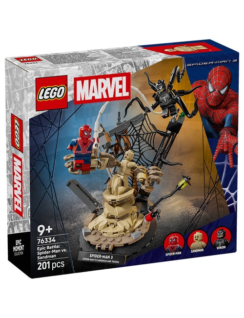 LEGO Superheroes Epic Battle: Spider-Man vs. Sandman, 76334 product photo View 12 L