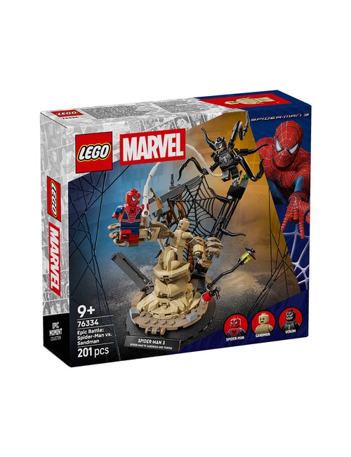 LEGO Superheroes Epic Battle: Spider-Man vs. Sandman, 76334 product photo View 12 L
