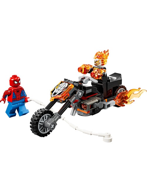 LEGO Superheroes Spider-Man vs. Ghost Rider Motorcycle, 76335 product photo View 02 L