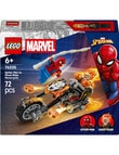 LEGO Superheroes Spider-Man vs. Ghost Rider Motorcycle, 76335 product photo View 03 S