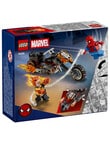 LEGO Superheroes Spider-Man vs. Ghost Rider Motorcycle, 76335 product photo View 15 S