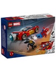 LEGO Superheroes Spider-Man Car vs. Venomized Wolverine, 76336 product photo View 12 S