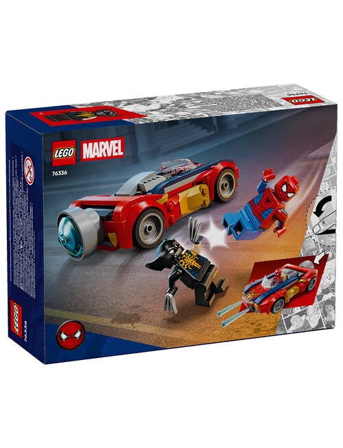 LEGO Superheroes Spider-Man Car vs. Venomized Wolverine, 76336 product photo View 12 L