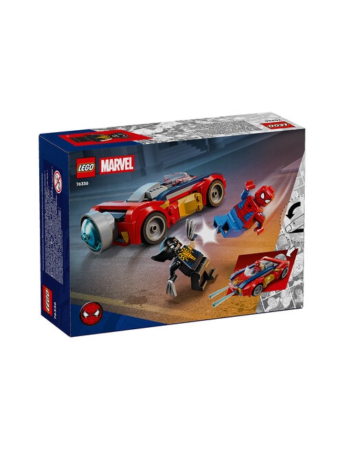LEGO Superheroes Spider-Man Car vs. Venomized Wolverine, 76336 product photo View 12 L