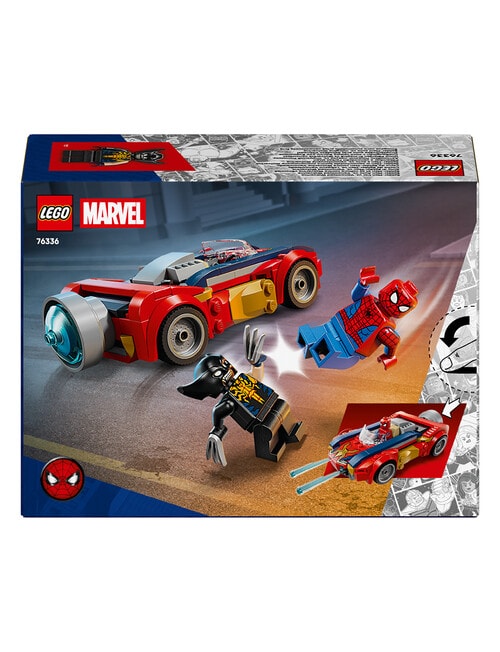 LEGO Superheroes Spider-Man Car vs. Venomized Wolverine, 76336 product photo View 13 L