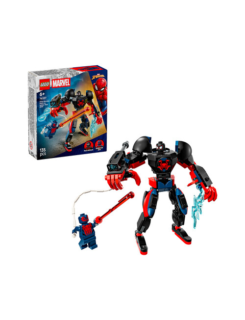 LEGO Superheroes Miles Morales Mech vs. Spider-Man, 2099 76337 product photo